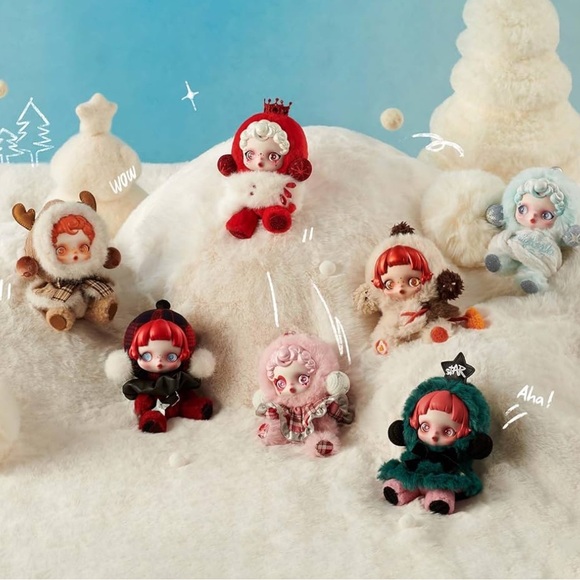 POPMART SKULLPANDA Winter Symphony Series - Song Of Snow (US-UPC Apply)AUTHENTIC - Picture 3 of 9